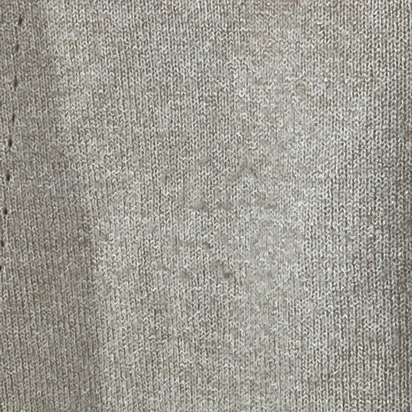 Calvin Klein Beige Knit Sweater Medium Crewneck Pullover - Picture 6 of 12